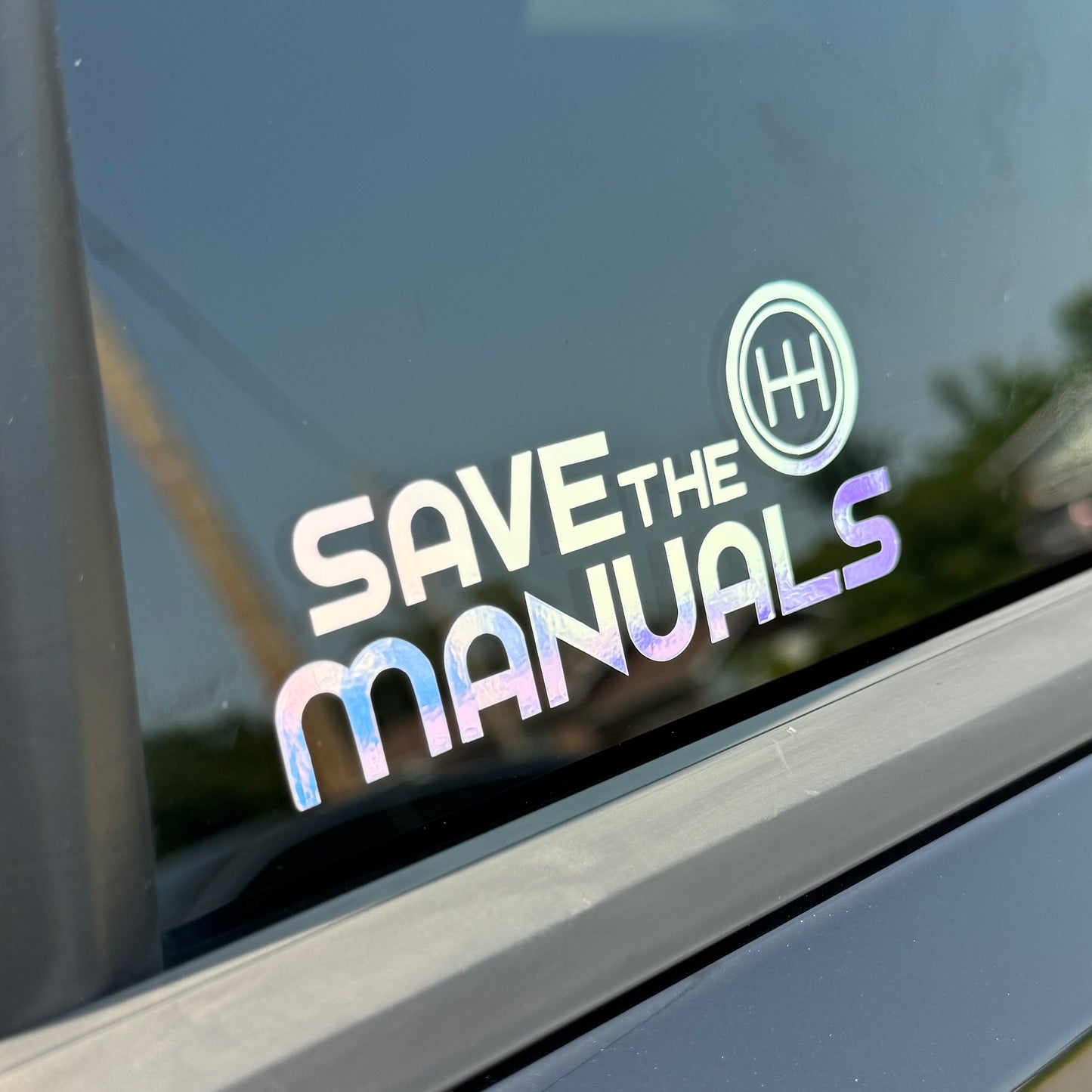 Save the Manuals Vinyl Decal