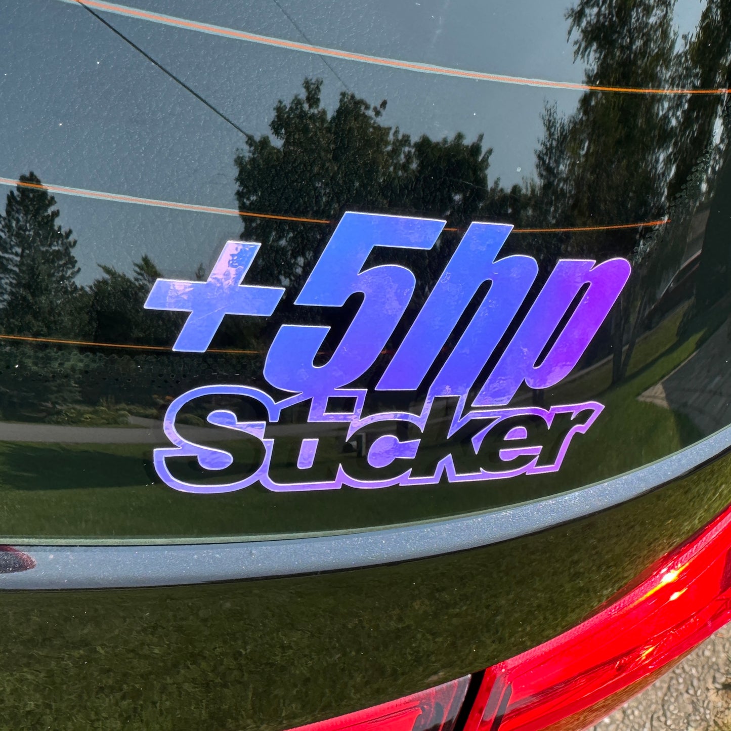 +5Hp Sticker Vinyl Decal