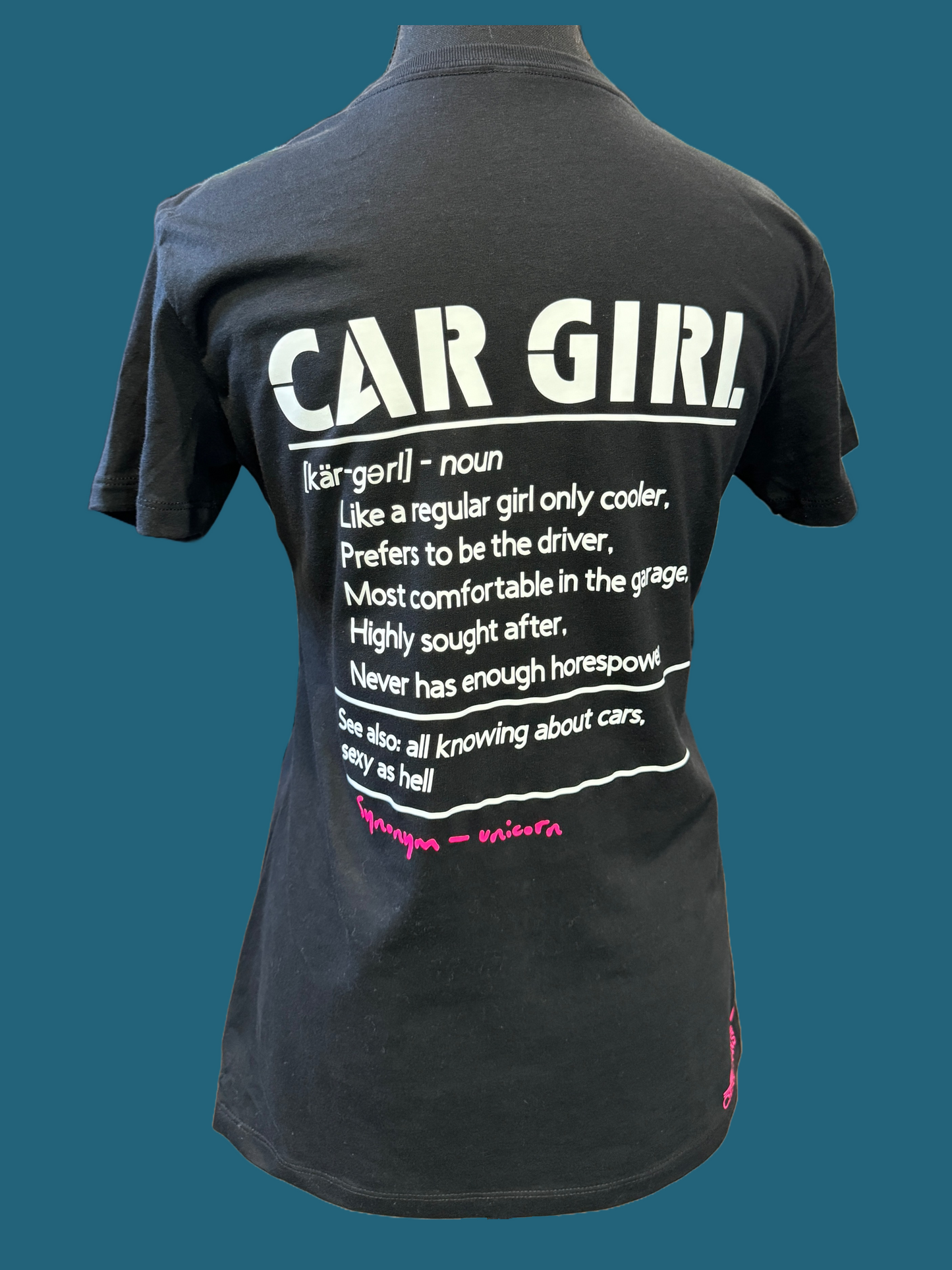 Car Girl Definition Ladies T-Shirt