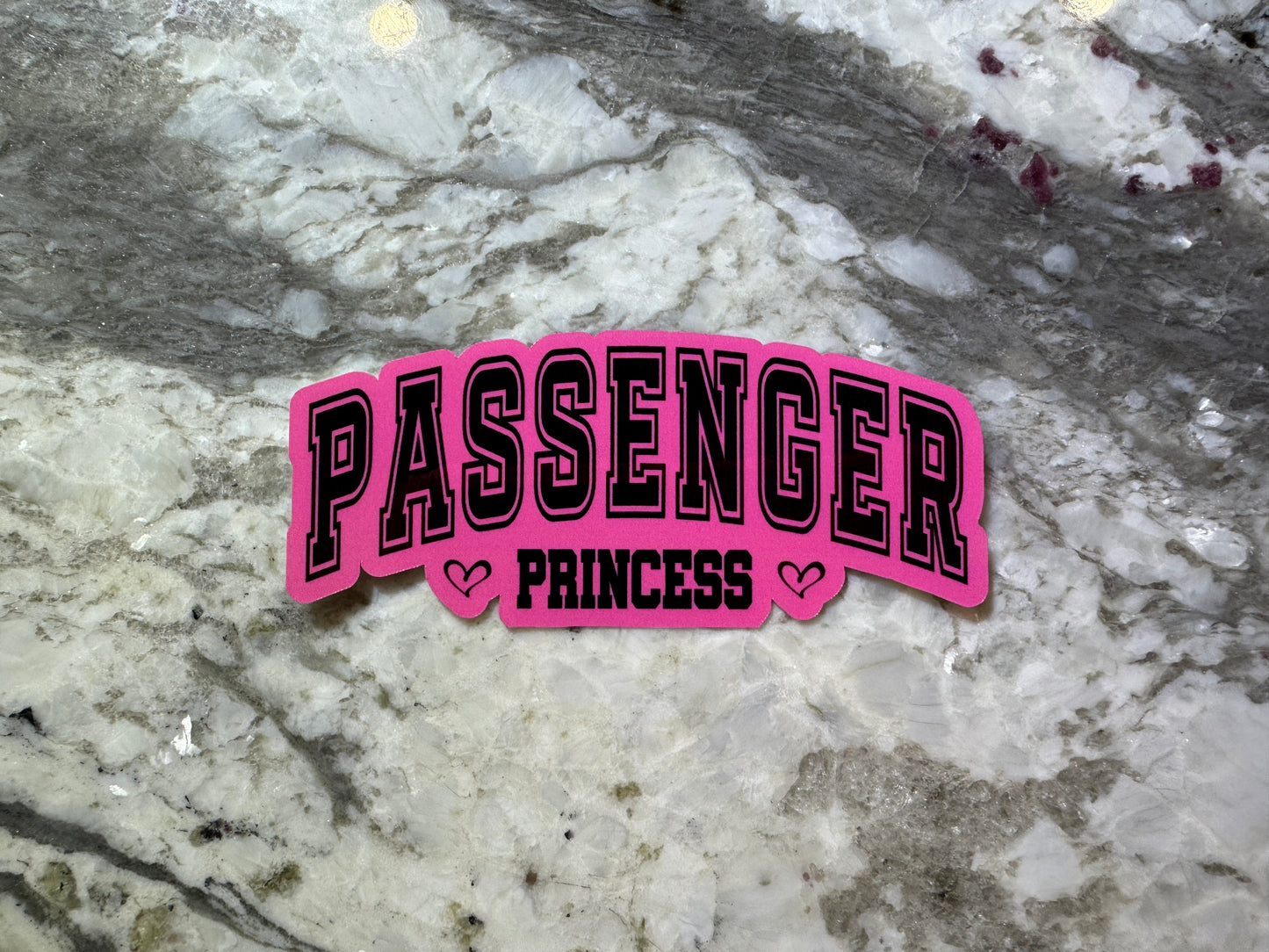 Passenger Princess Sticker