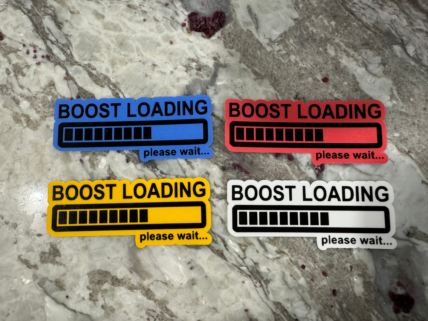 Boost Loading Sticker