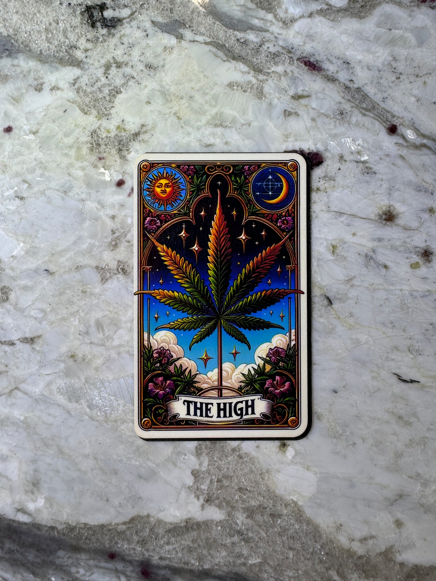 The High Tarot Card Sticker