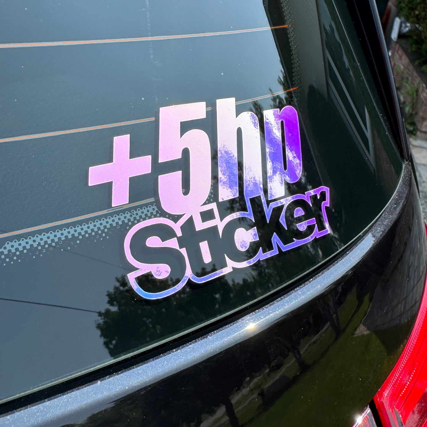+5Hp Sticker Vinyl Decal
