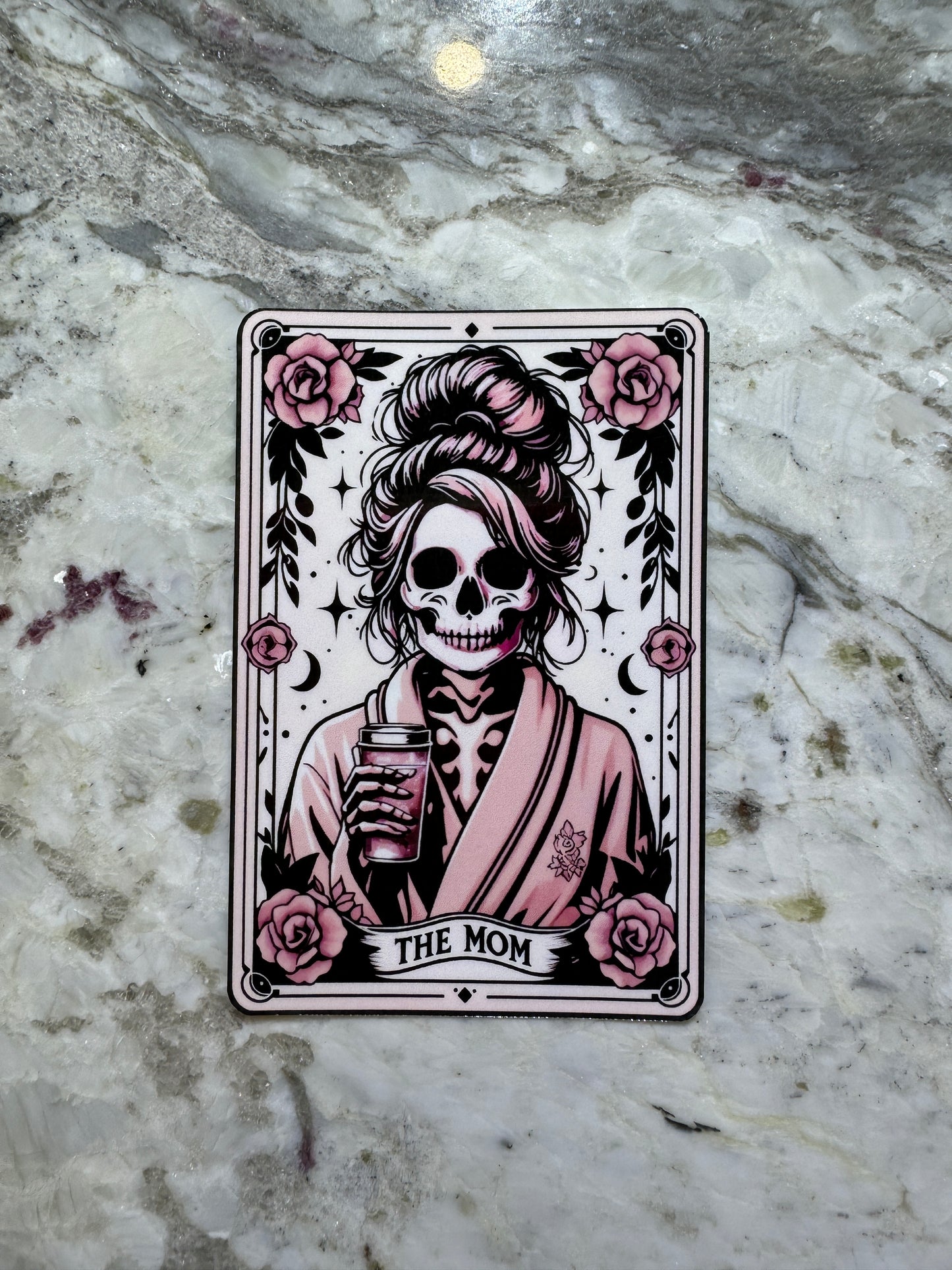 The Mom Tarot Card Sticker