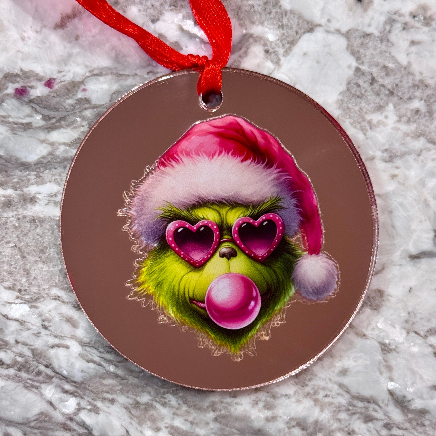 Bubblegum Mean One 3 Inch Ornament