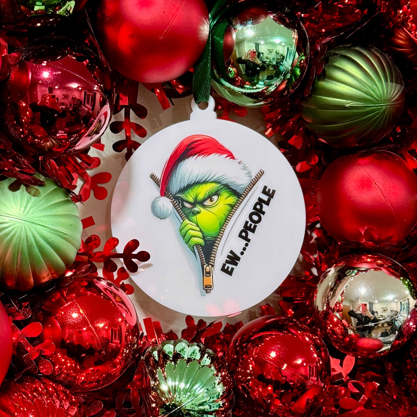 Ew…People Ornament 3.5 Inch Ornament