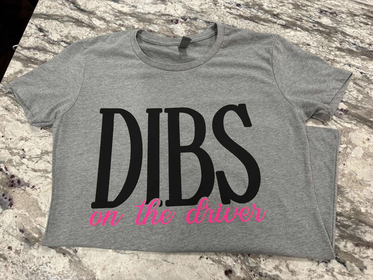 Dibs on the Driver Ladies T-shirt