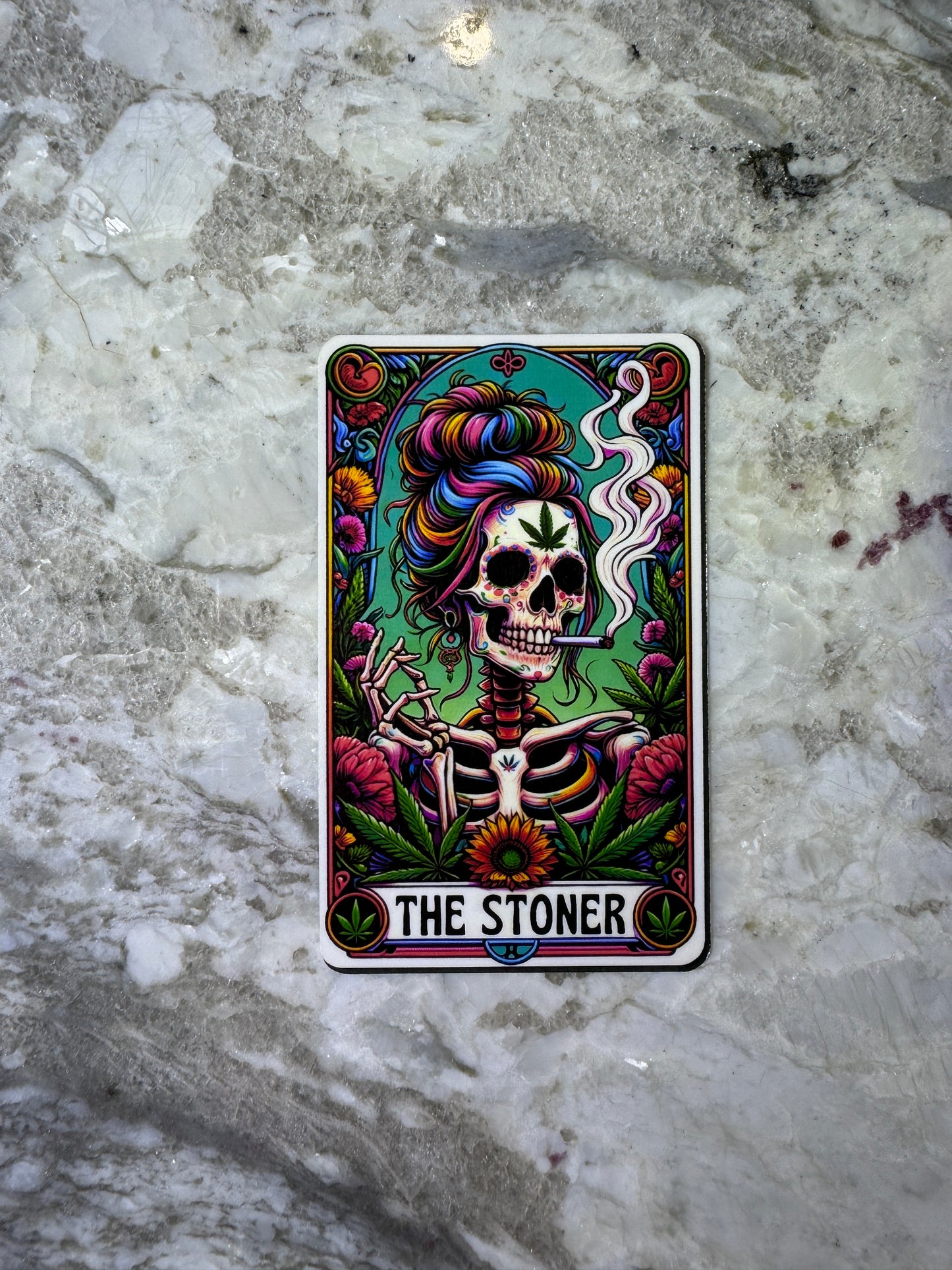 Stoner Tarot Card Sticker