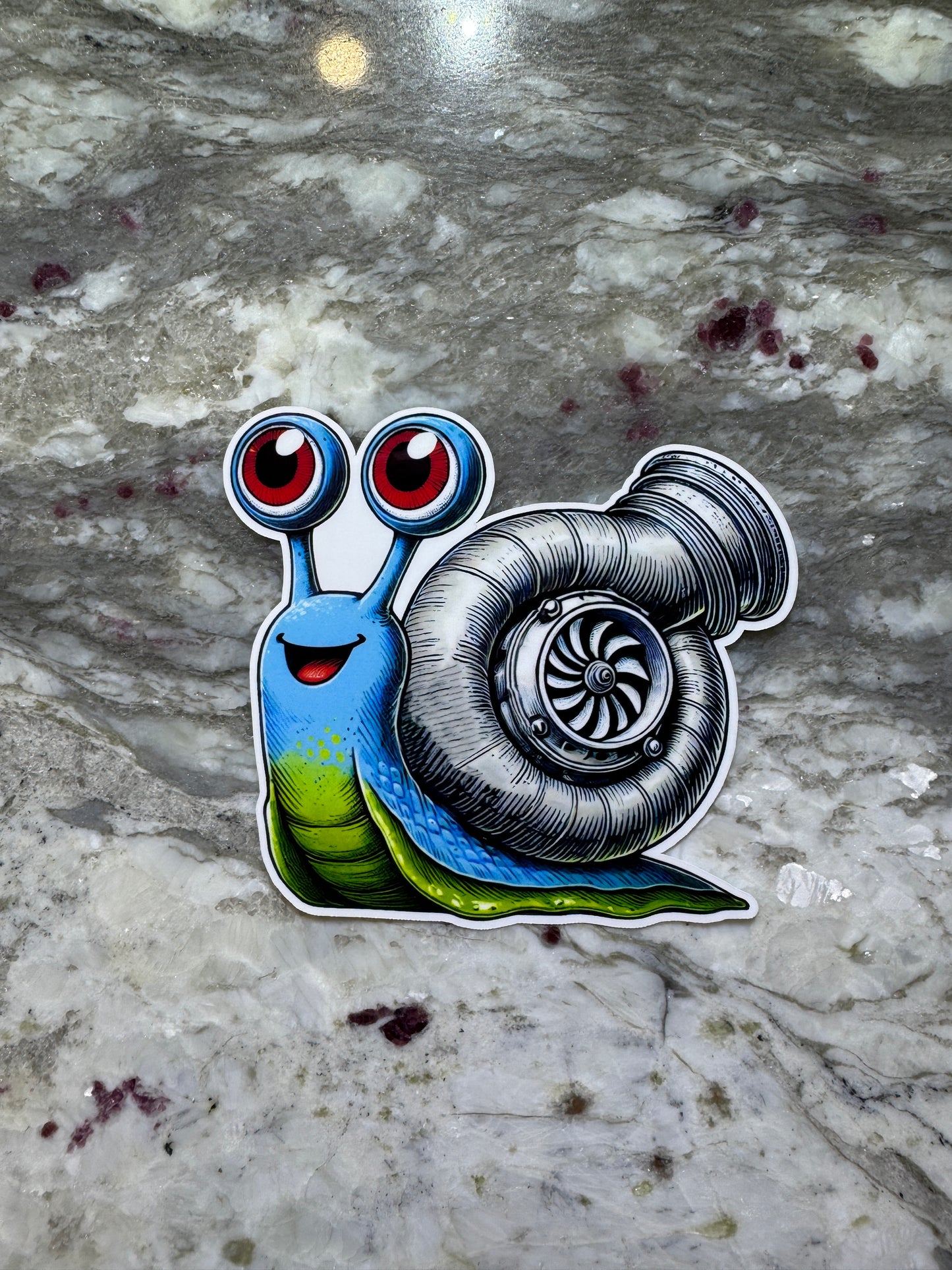 Turbo Snail Sticker