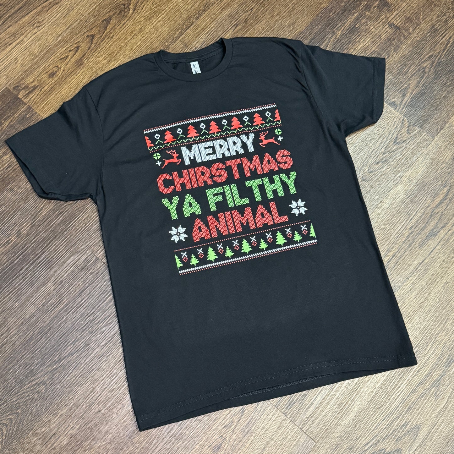 Ugly Sweater Filthy Animal T-Shirt