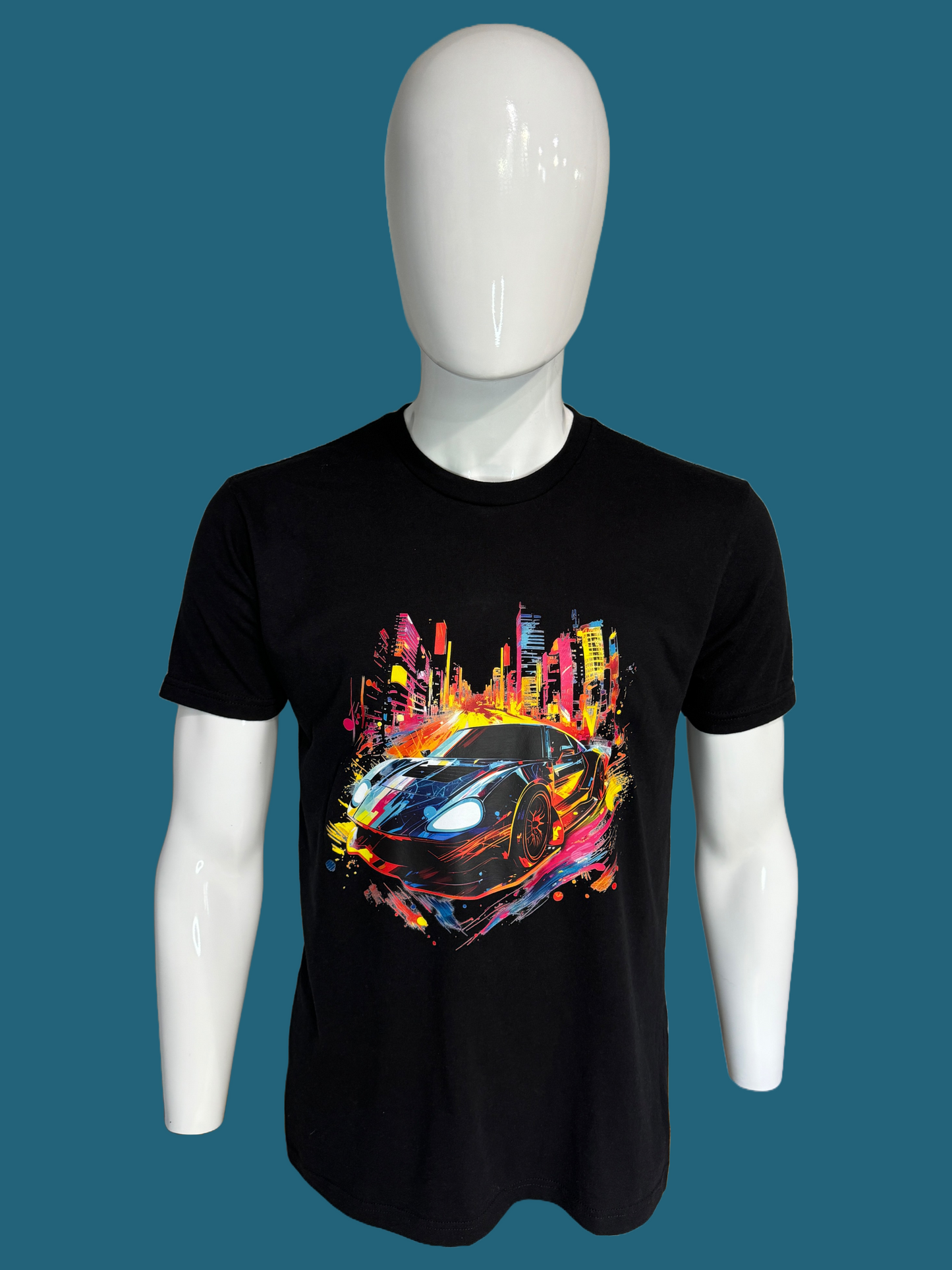 Colourful Supercar T-shirt