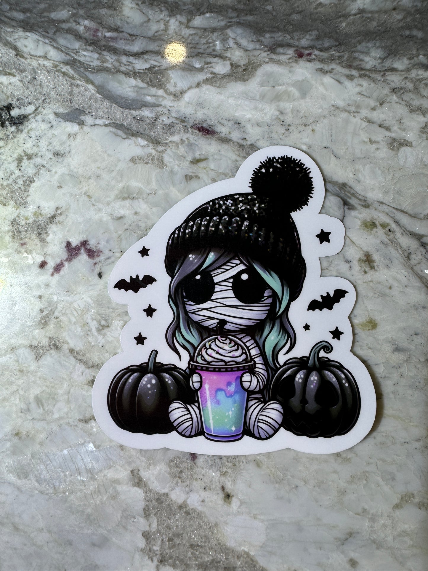 Cute Mummy Girl Sticker