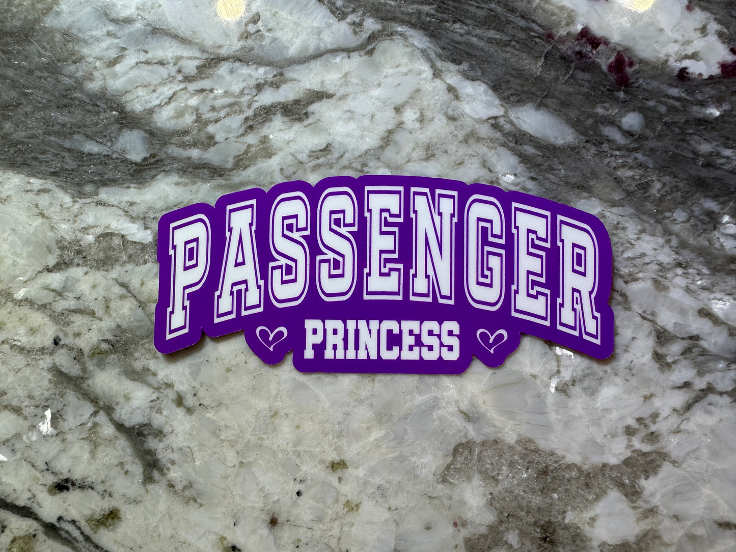 Passenger Princess Sticker