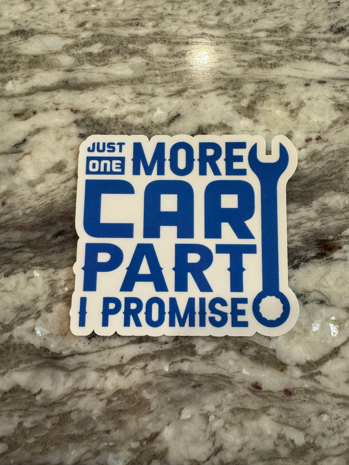 One More Car Part Sticker