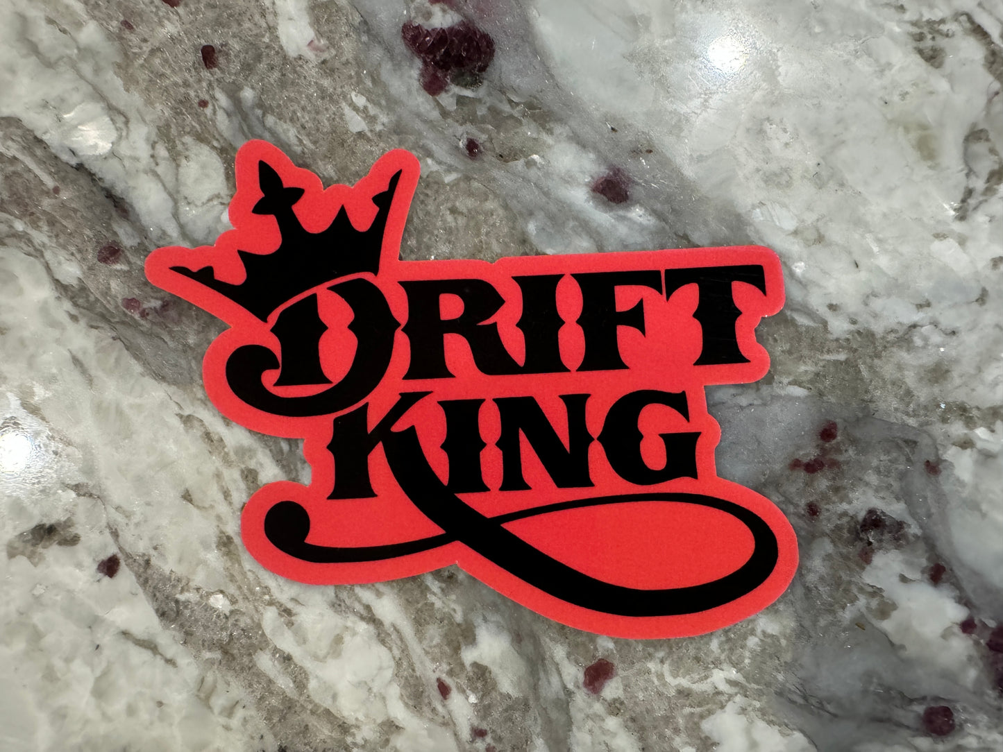 Drift King Sticker