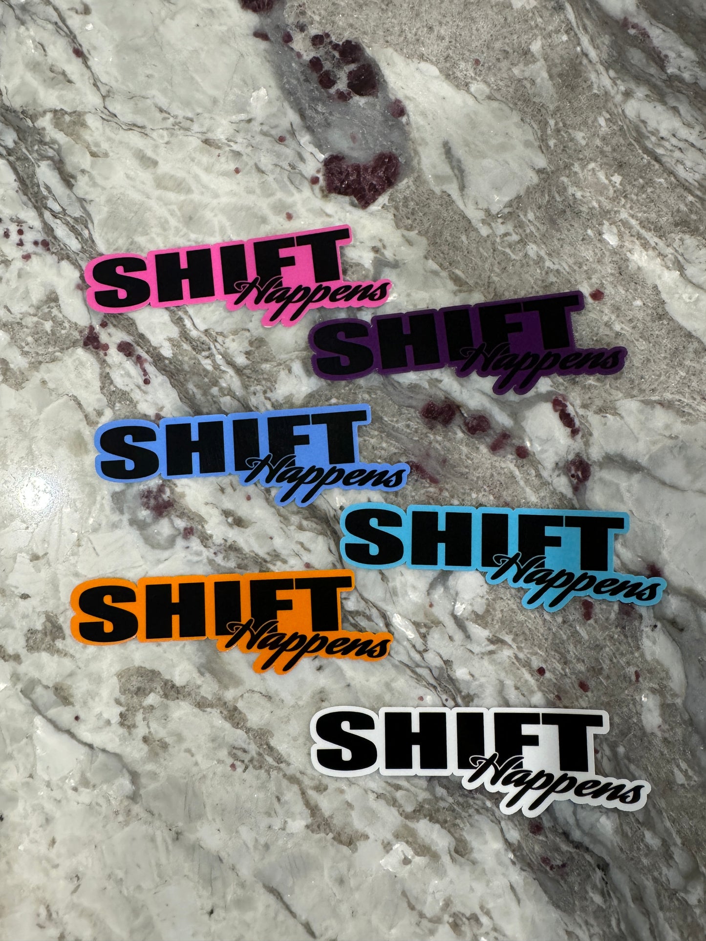 Shift Happens Sticker