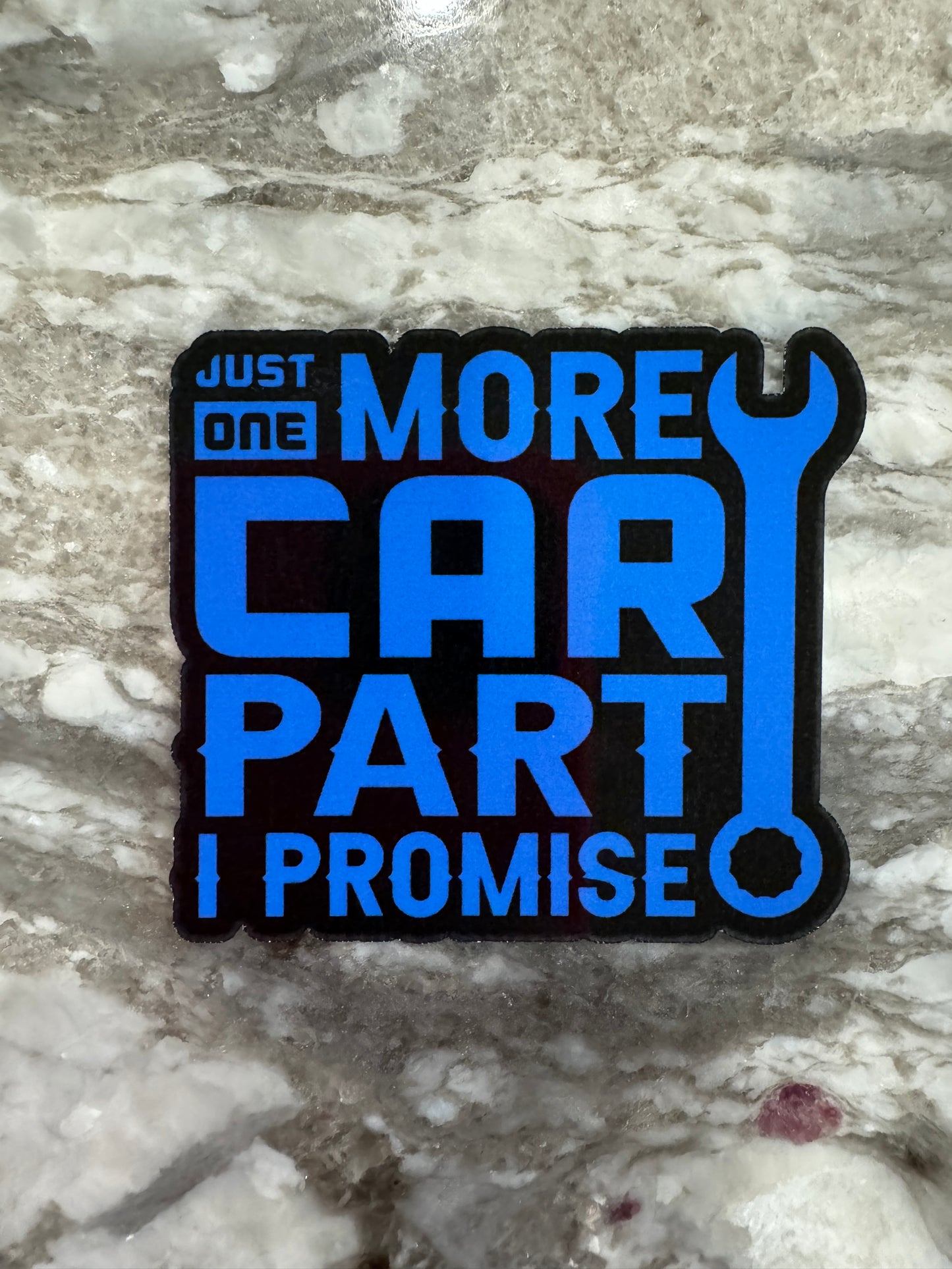 One More Car Part Sticker