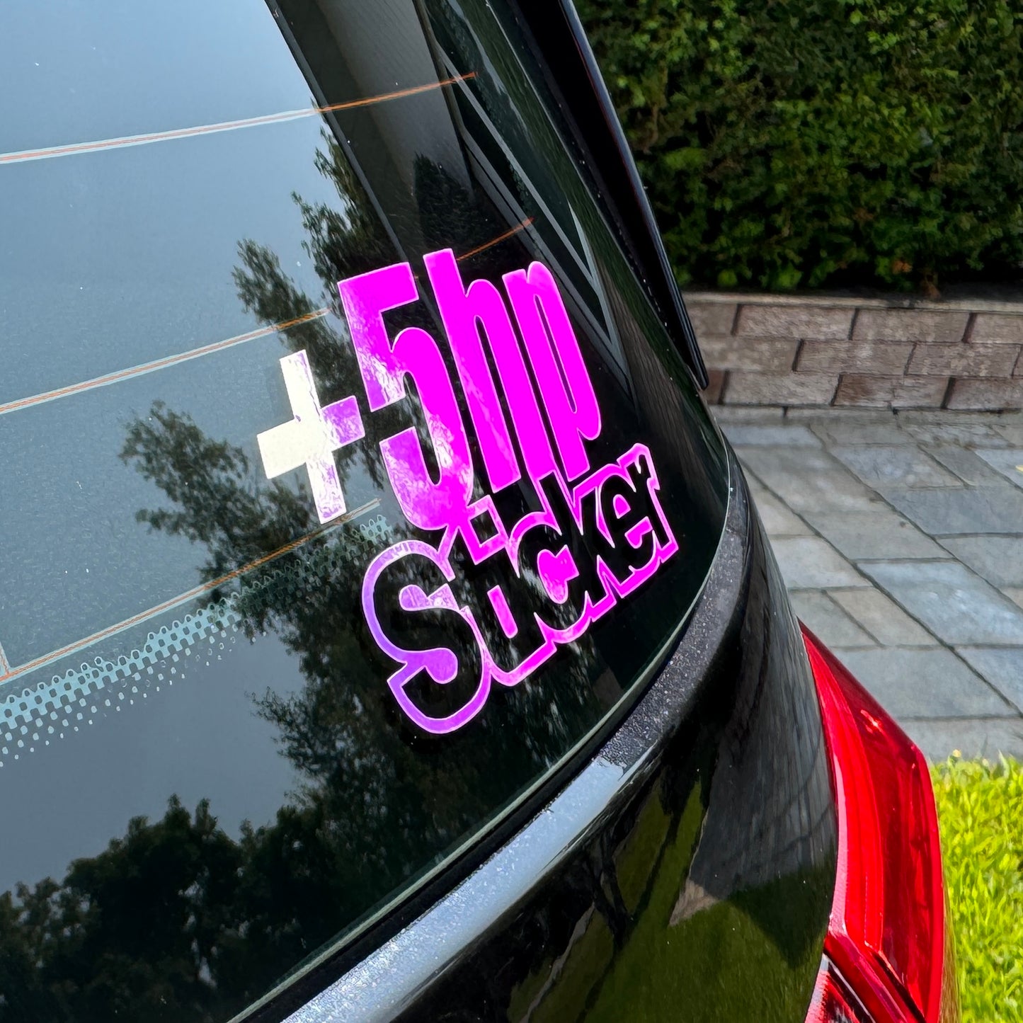 +5Hp Sticker Vinyl Decal