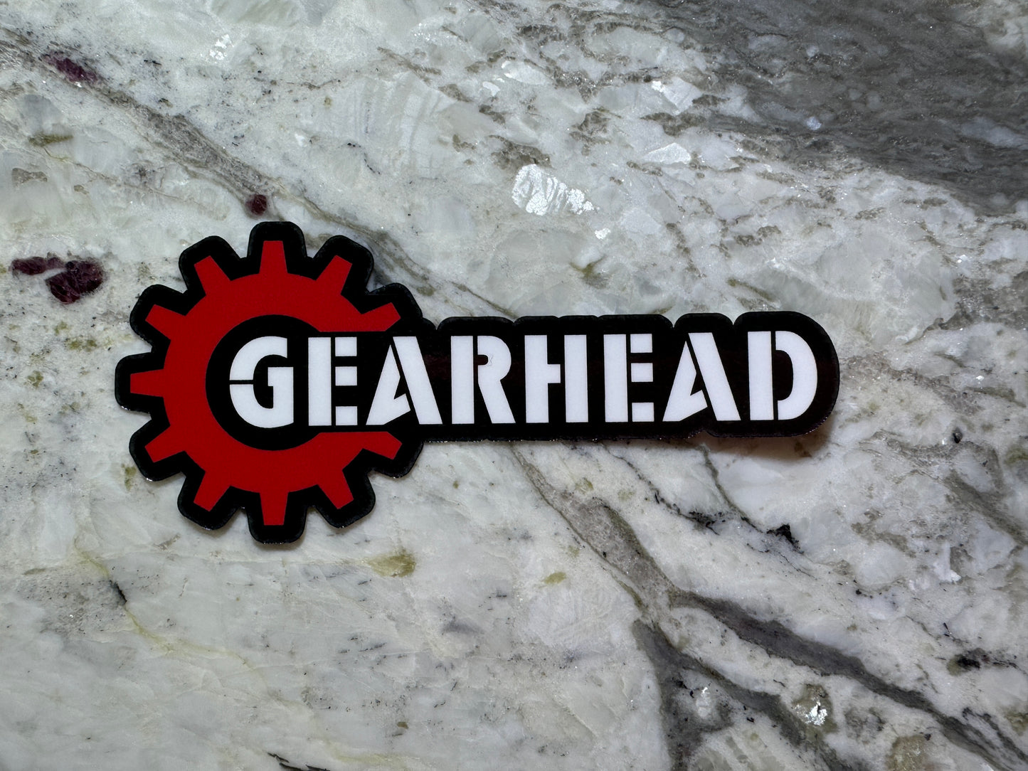 Gearhead Sticker