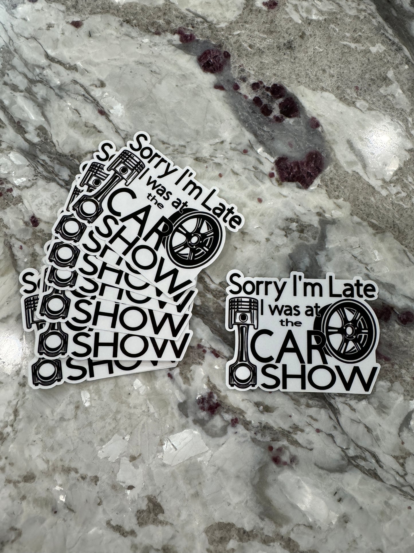 Sorry I’m Late Sticker