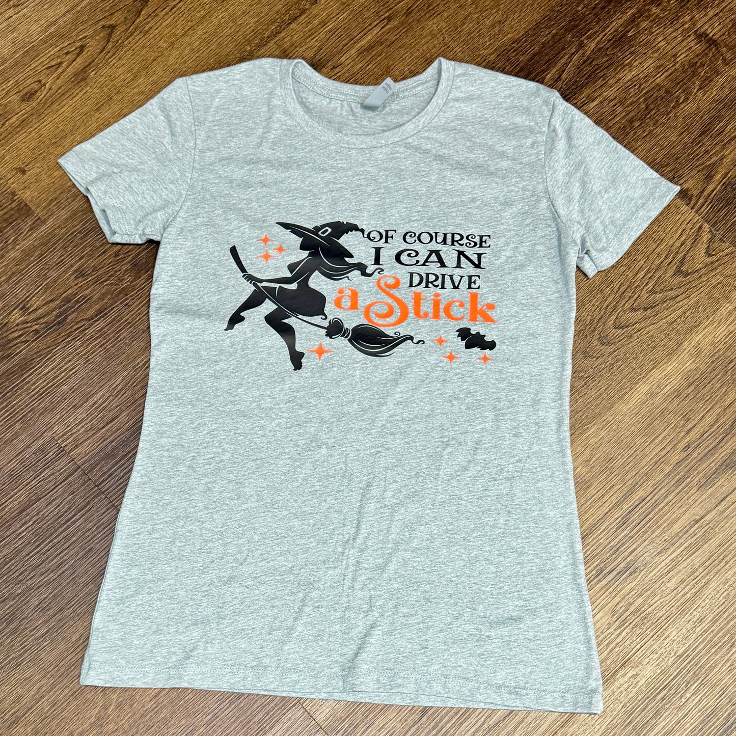 I Can Drive A Stick Ladies T-Shirt