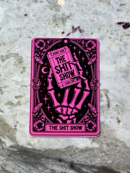 The Shit Show Tarot Card Sticker