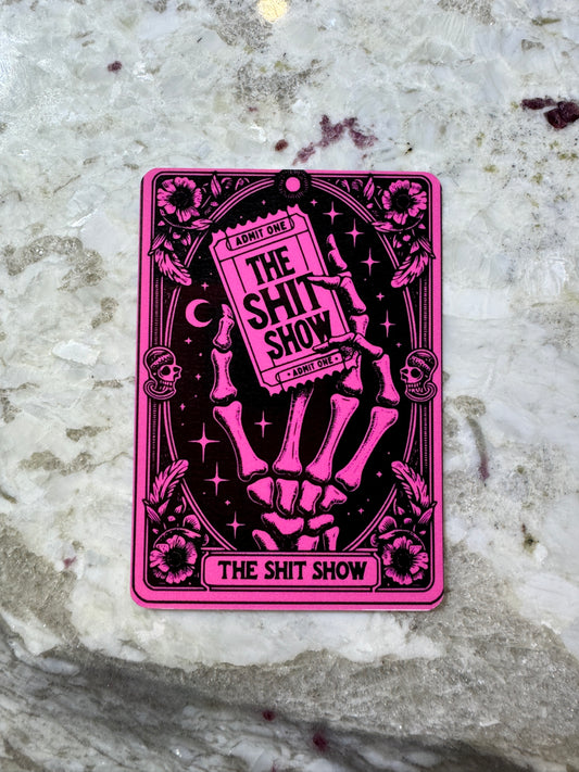 The Shit Show Tarot Card Sticker