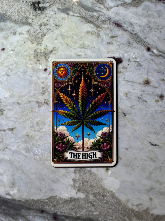 The High Tarot Card Sticker