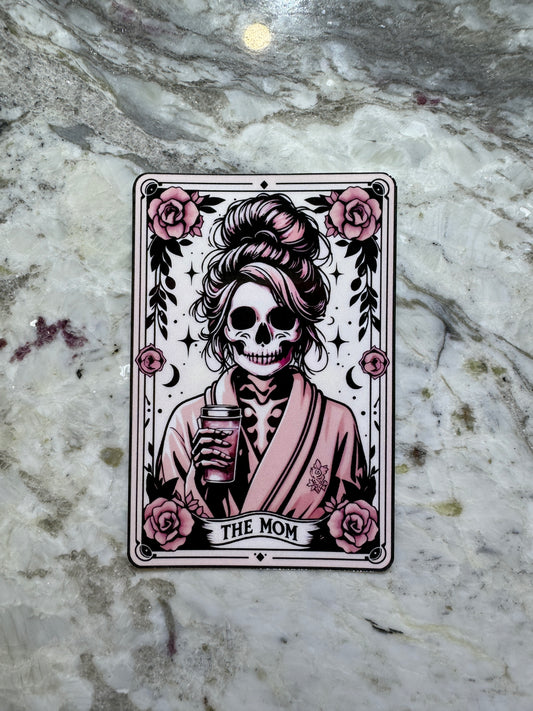 The Mom Tarot Card Sticker