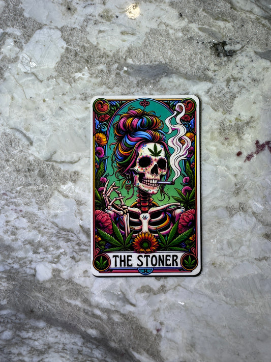 Stoner Tarot Card Sticker