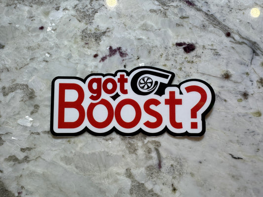 Got Boost? Sticker
